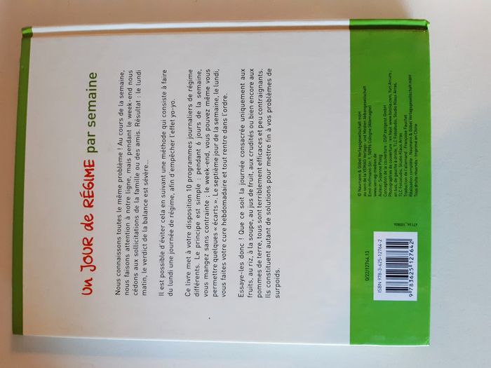 Livre Un jour de régime par semaine - photo numéro 2