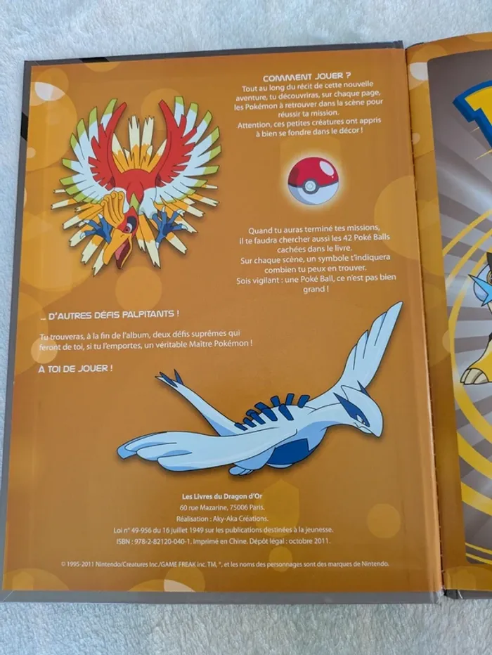 Livres de jeux Pokémon - photo numéro 9