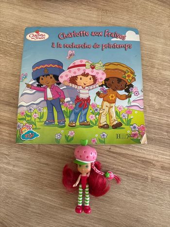 Livre + figurine Charlotte aux fraises