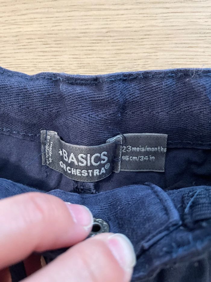 Pantalon bleu orchestra 23 mois - photo numéro 2