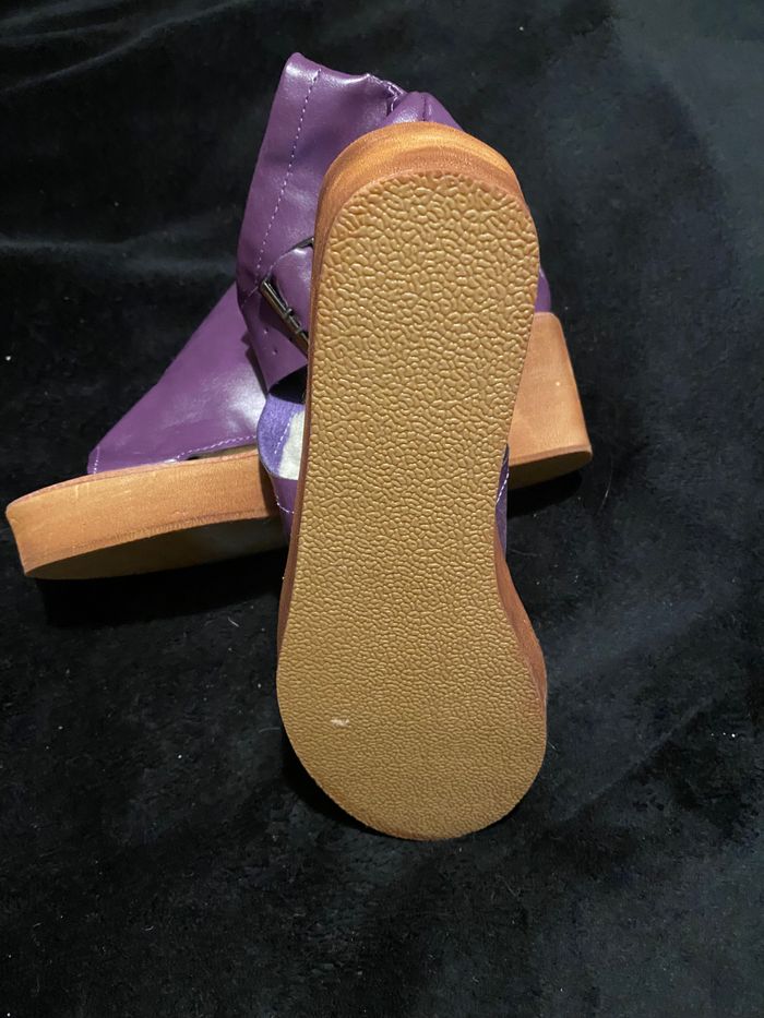 Nu-pieds Violet 37 - photo numéro 3