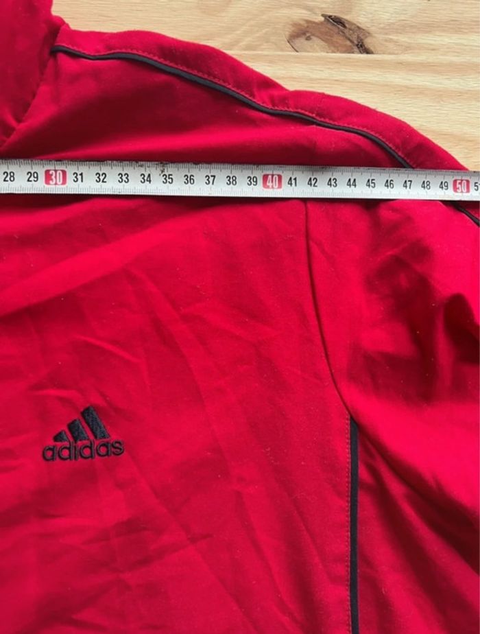 Doudoune Adidas sport vintage taille L (unisexe ) couleur rouge. - photo numéro 12
