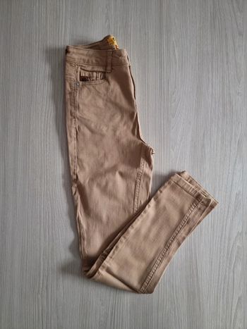 Jeans skinny beige - Jennyfer - Taille 32