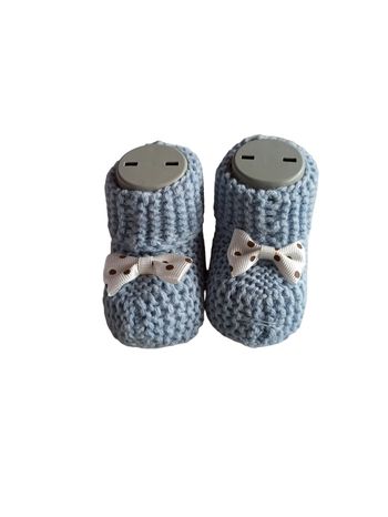Chaussons bébé Bleu