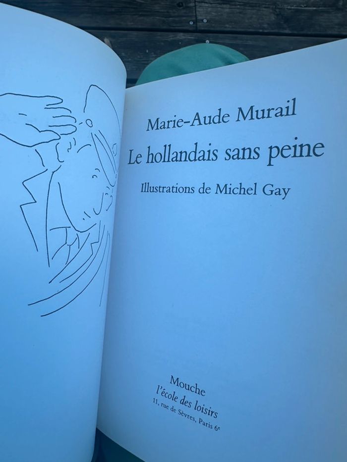 Livre Le Hollandais sans peine Marie-Aude Murail Mouche de l’école des loisirs - photo numéro 5
