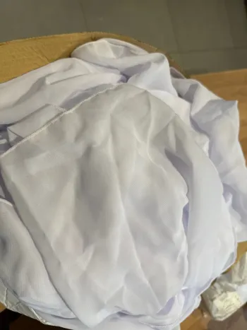 Mousseline blanche 70 cm X 6 m