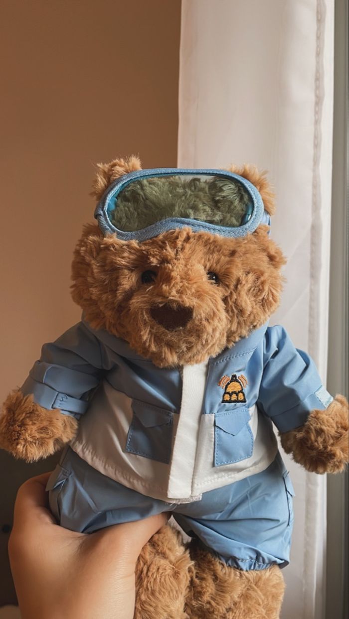 Peluche Jellycat Bartholomew Bear Snow Suit - photo numéro 8