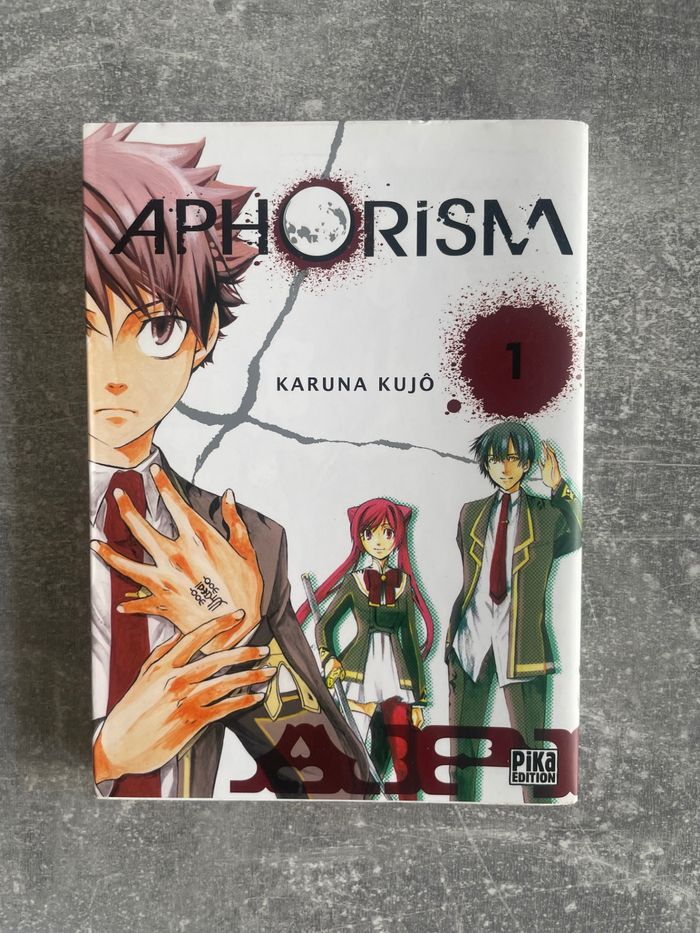 Manga Aphorism tome 1 en version française.