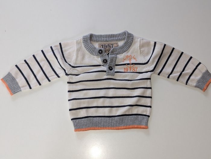Lot de 2 pulls 6 mois - photo numéro 3