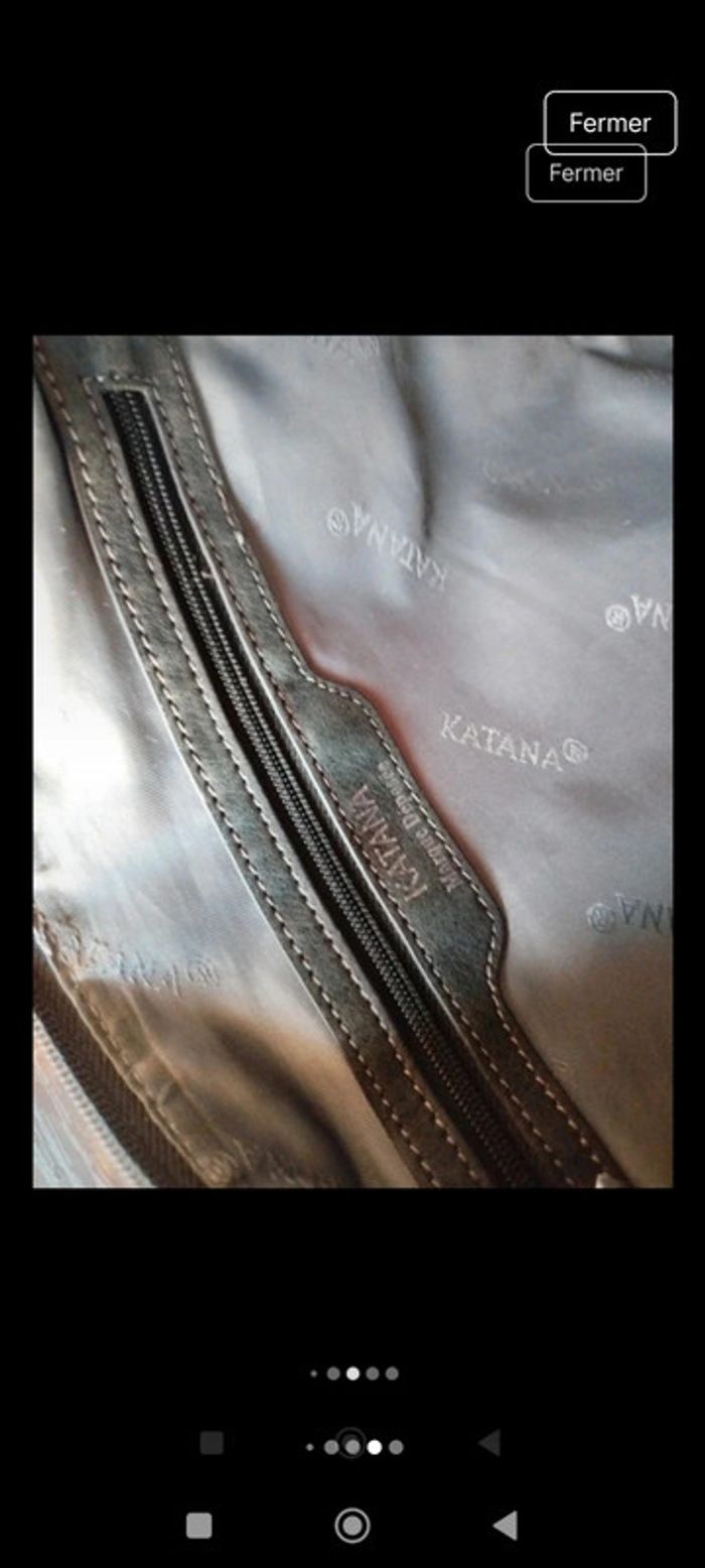 Sac à main cuir Katana - photo numéro 9