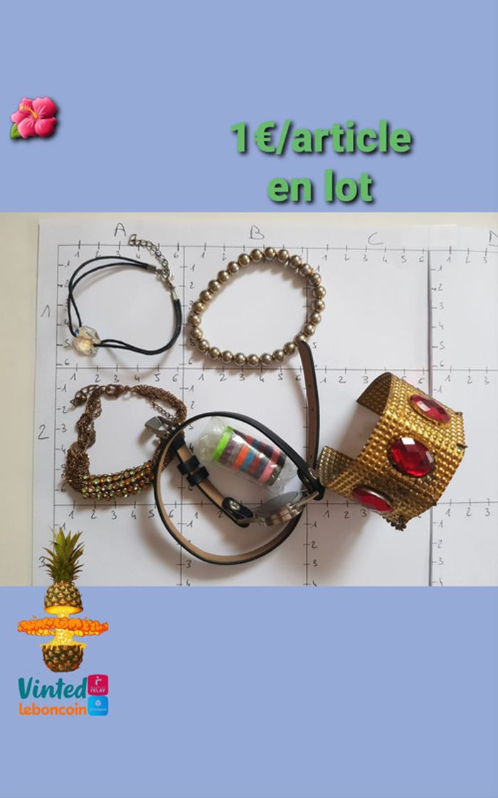 Bracelets au choix