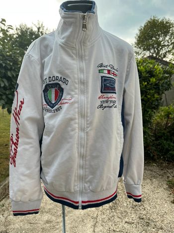 Veste aux couleurs de l’Italie taille 12 ans
