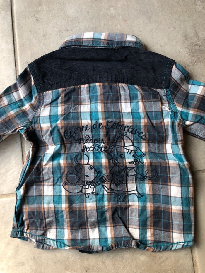 Chemise bébé garçon Sergent Major 9 mois / 71 cm - photo numéro 8