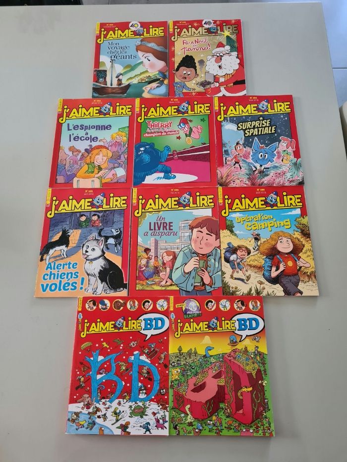 Lot de 10 livres "j'aime lire". Achat à l'unité possible - photo numéro 3