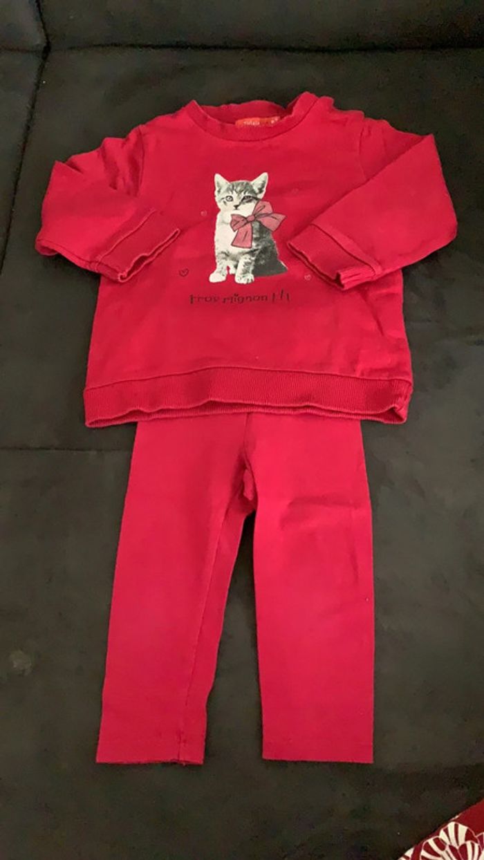 Ensemble fille 18 mois
