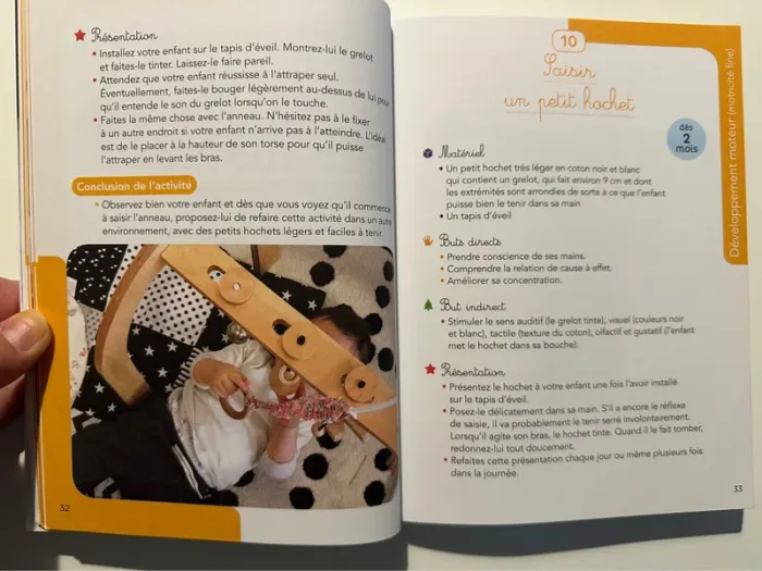 Livre 100 activités Montessori avec mon tout petit, 0-3 ans - photo numéro 3