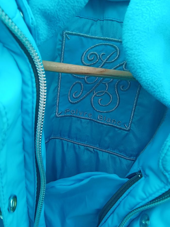 Manteau taille 12 ans turquoise Poivre Blanc - photo numéro 3