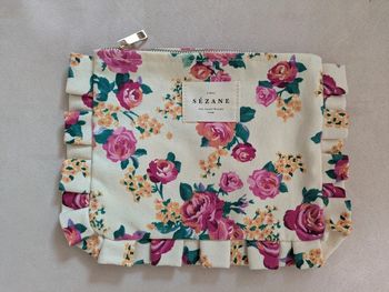 Pochette Sézane fleurie