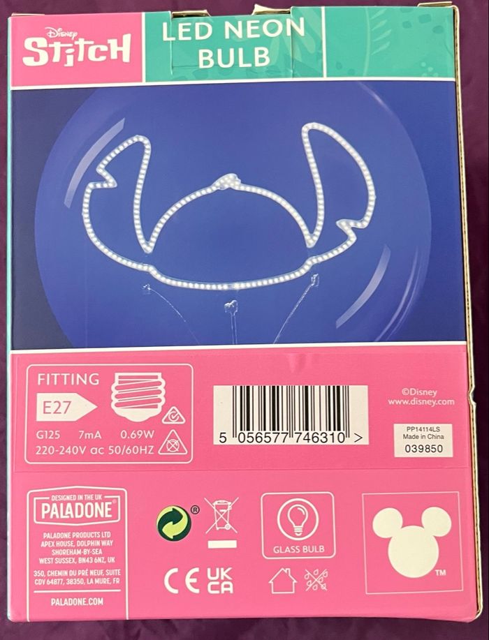Ampoule led Stitch - photo numéro 3