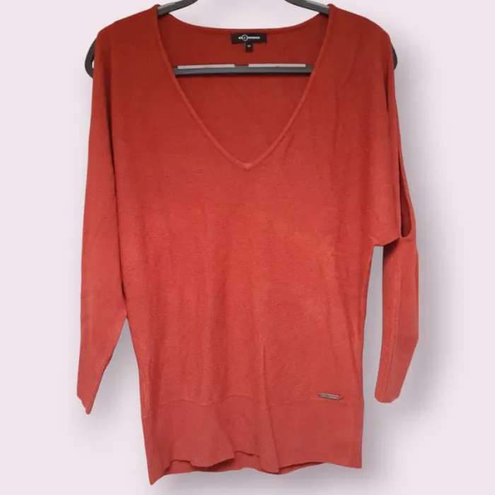 Trui in terracotta tint maat M