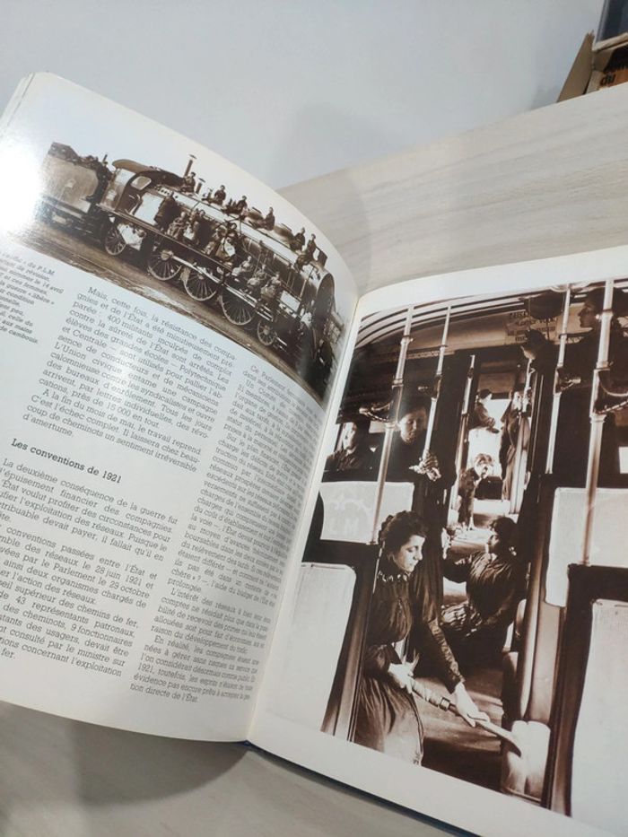 Beau livre grand format le temps des chemins de fer en France Lamming Marseille - photo numéro 10
