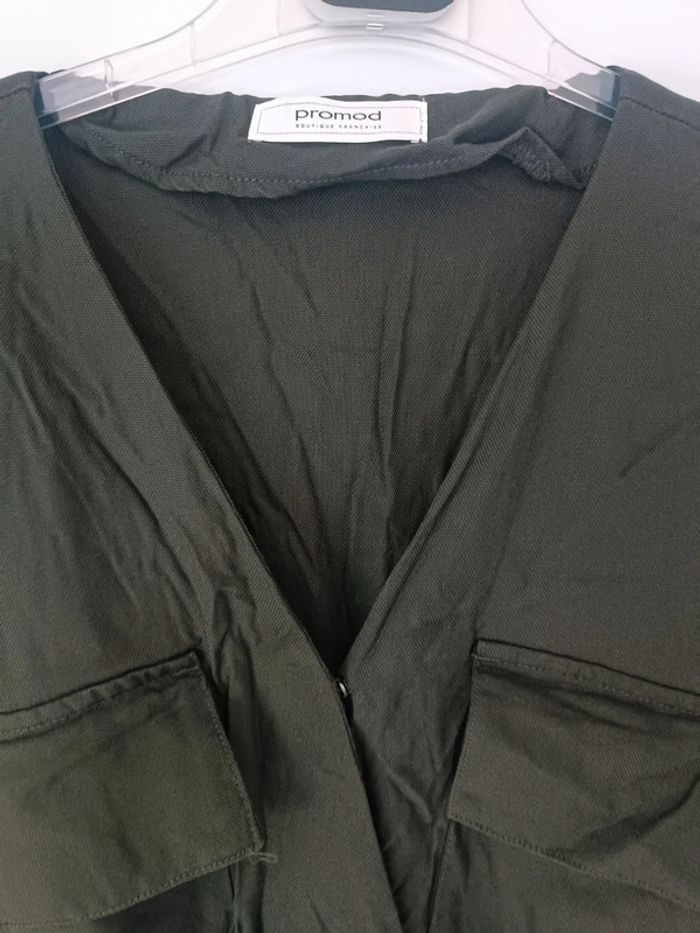 Combinaison kaki ceinturée – Taille L - photo numéro 2