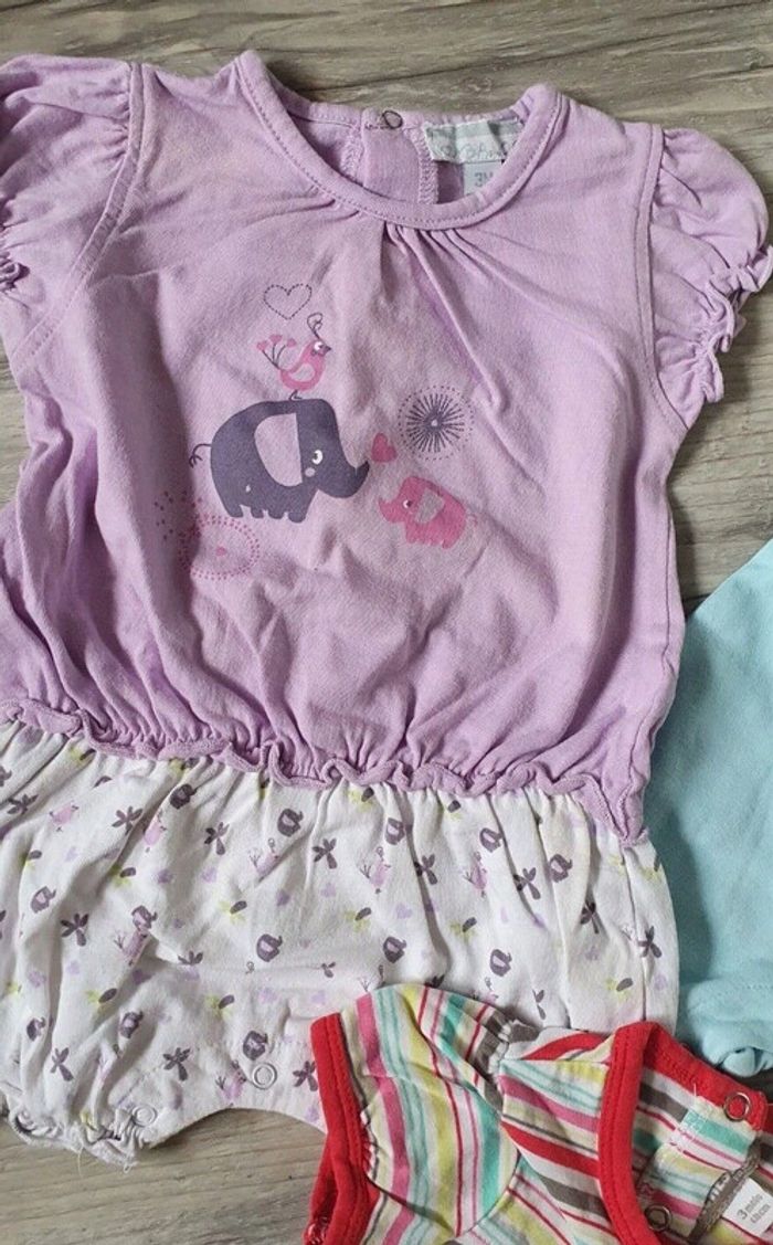 Ensemble fille lilas, Kimbaloo taille 3 mois - photo numéro 6