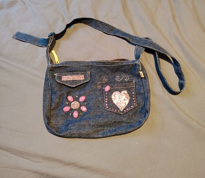 Sac à main enfant en jean