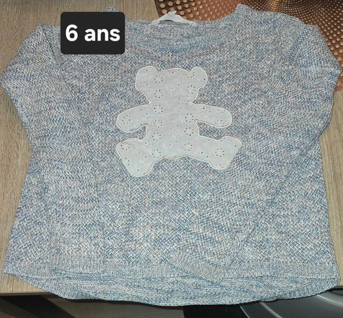 Pull 6 ans fille