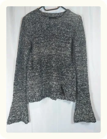 Pull manches évasées Zara knit
