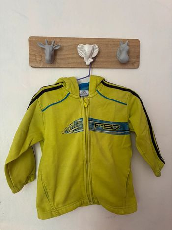 Veste à capuche, taille 2 ans, Adidas.