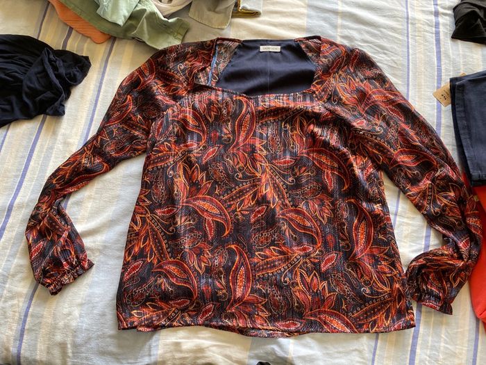 Blouse manche longue taille 42