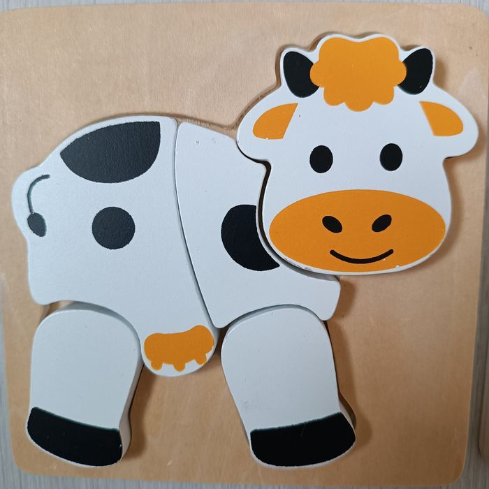 Lot de 4 puzzles ferme en bois 5/6 pièces - photo numéro 5