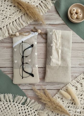 Étui à lunettes bohème 