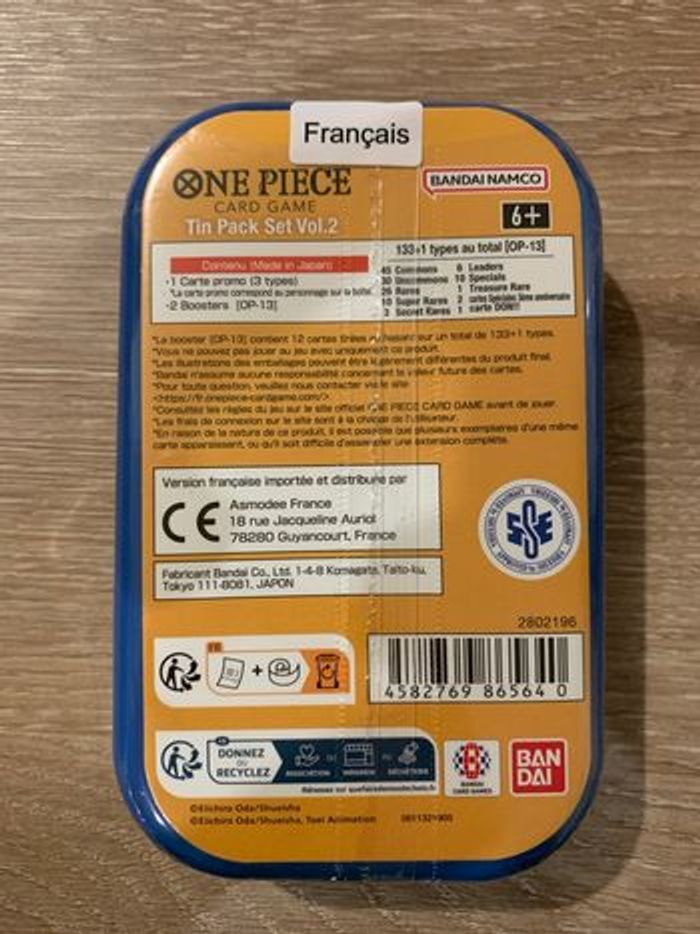 Mini tins One Piece OP-13 - photo numéro 2