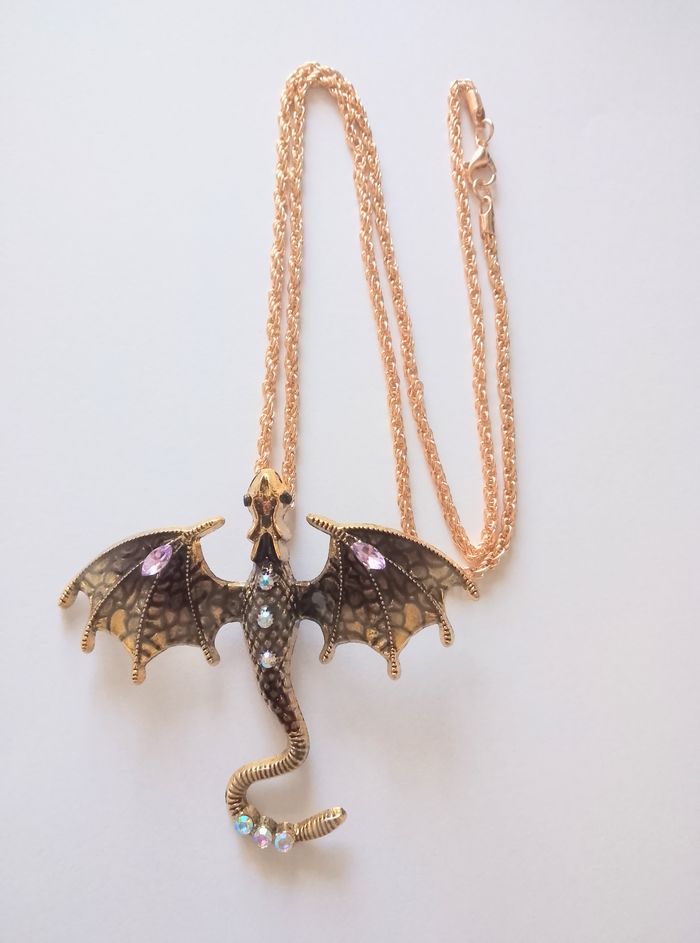 Chaîne + pendentif élégant - photo numéro 2