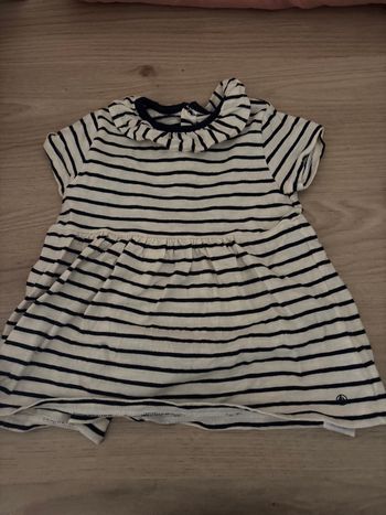 Robe petit bateau marinière