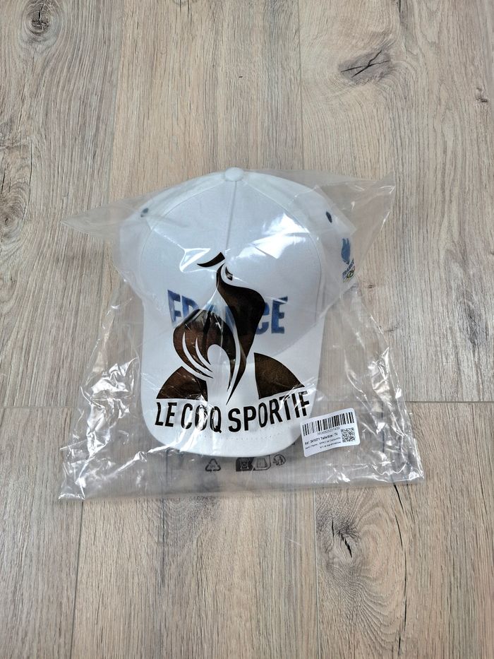 Casquette – Cap – Le Coq Sportif – France – Équipe de France – Blanc – Taille Unique – Neuve - photo numéro 8