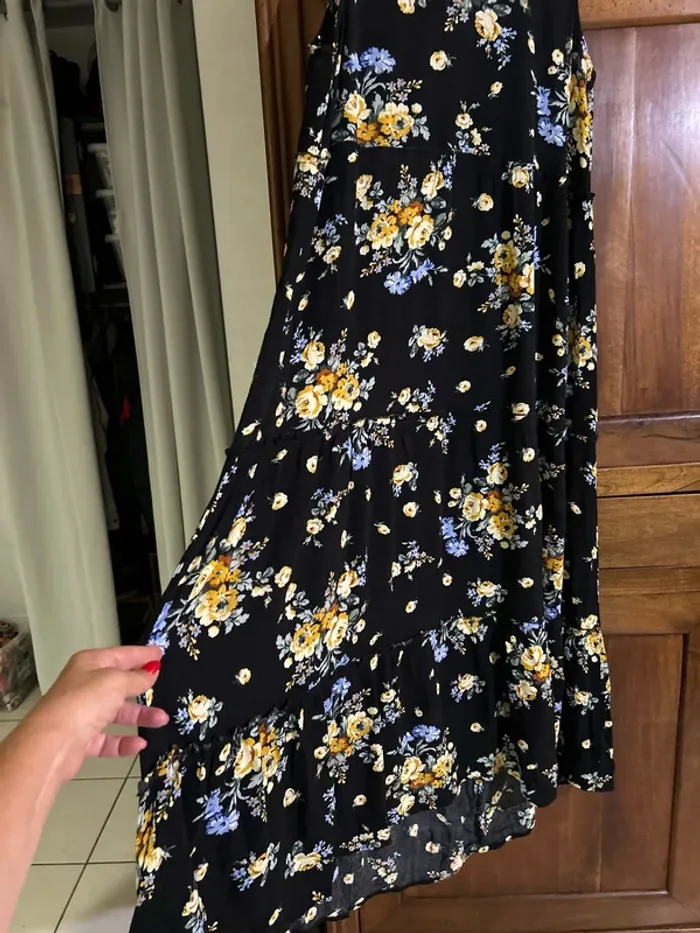 Robe longue à fleurs - photo numéro 3