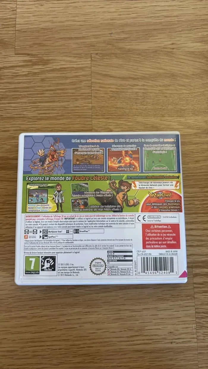 Jeu Nintendo DS Inazuma Eleven 3 Foudre céleste - photo numéro 3