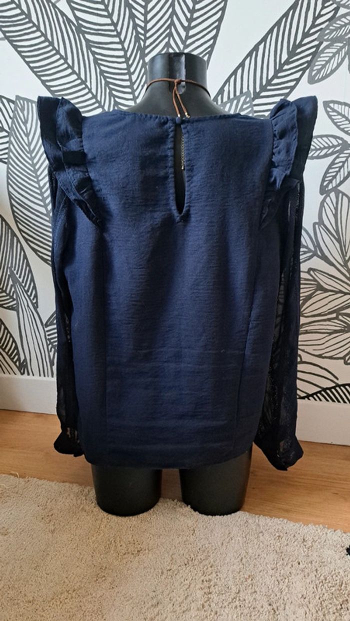 blouse à volants nafnaf 42🌺 - photo numéro 4