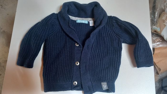 Gilet bleu marine