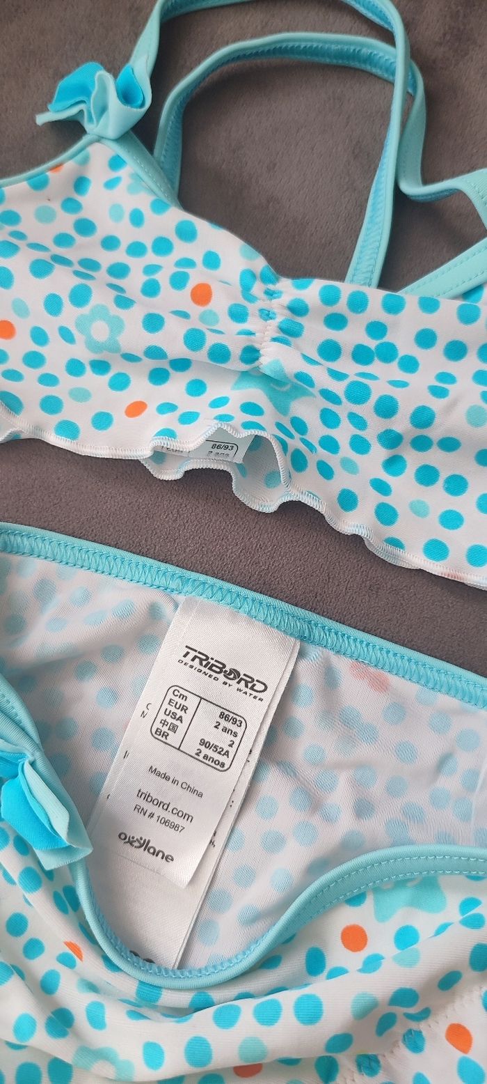 Maillot de bain 2 pièces Tribord 2 ans - photo numéro 2