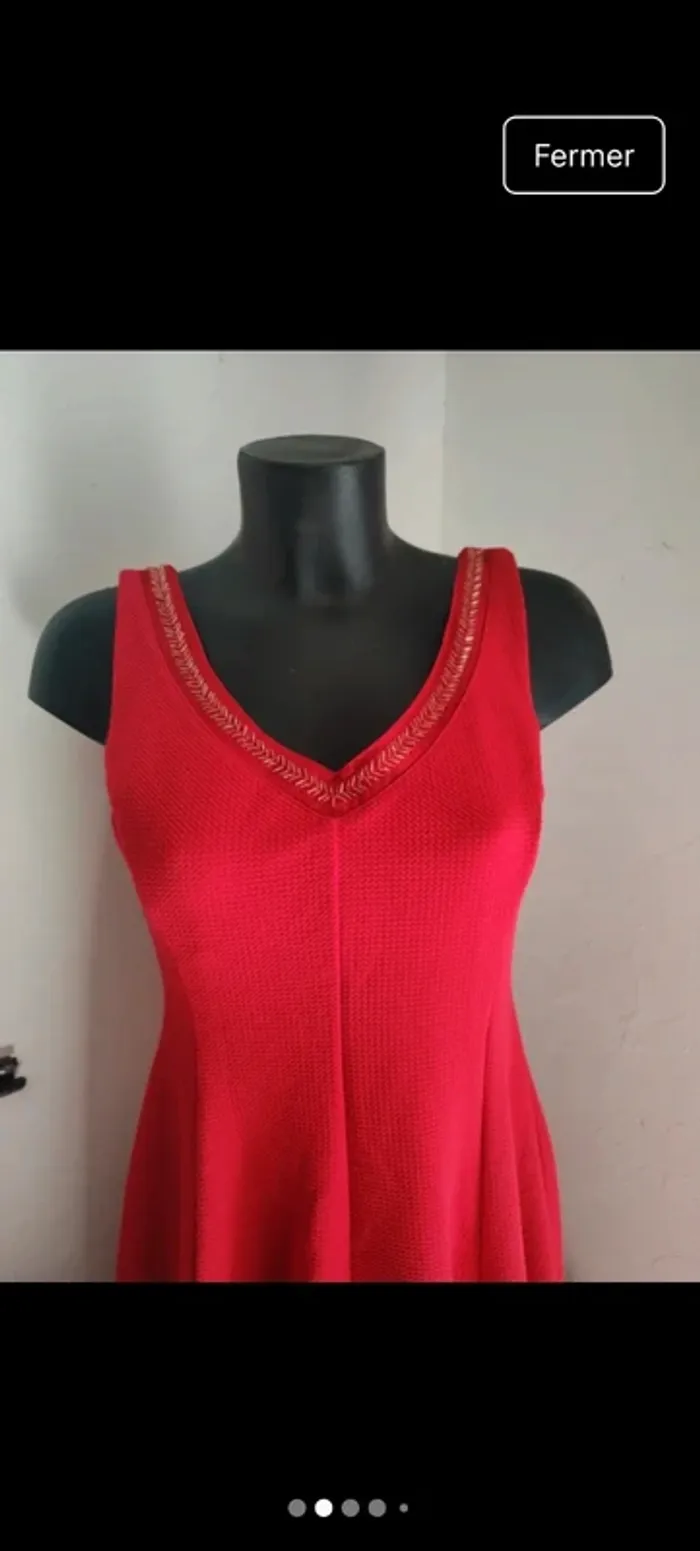 Robe midi t40 la halle - photo numéro 2
