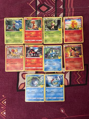 Carte Pokémon ( MC Donald’s 2021 )
