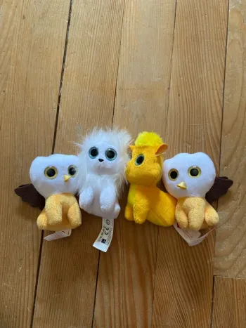 Lot de 4 peluches ty