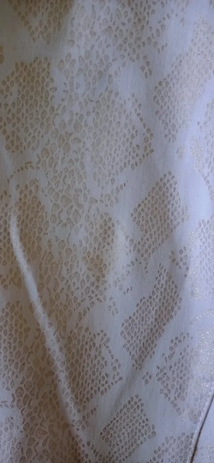 🌸 Pantalon imprimé python, taille 38 - photo numéro 2