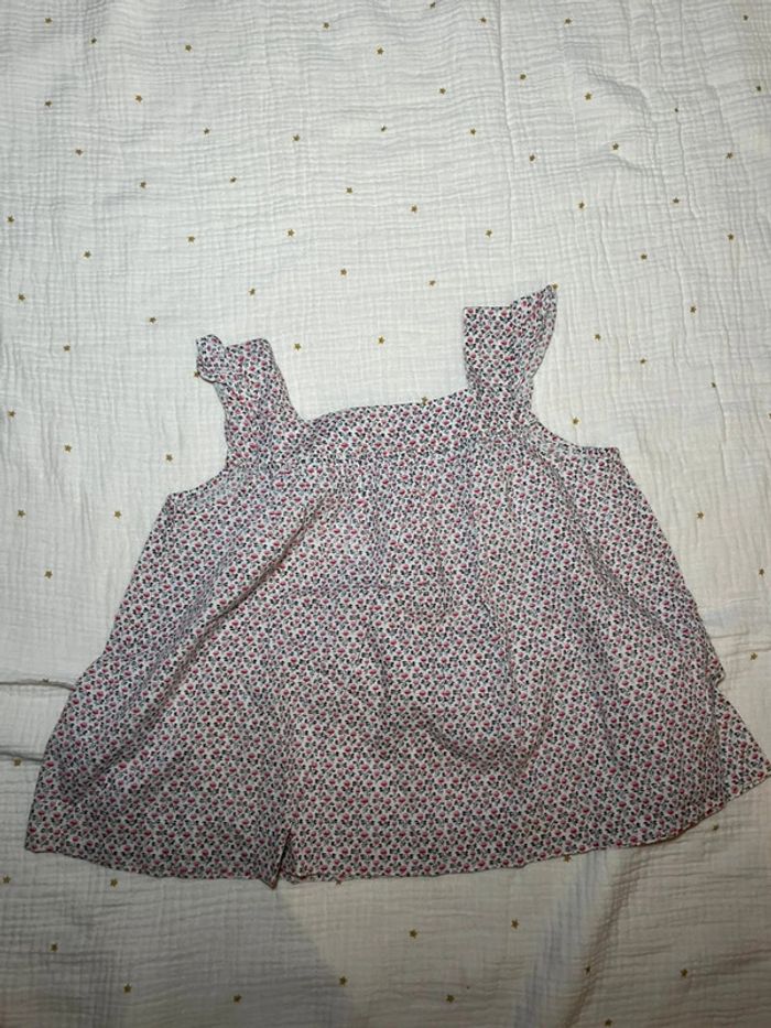 Blouse fleurie Bonpoint 3 ans
