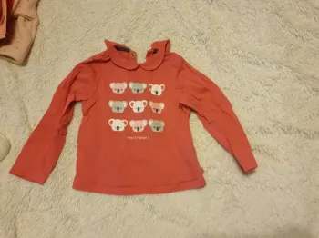 Tshirt rose Okaidi 2 ans