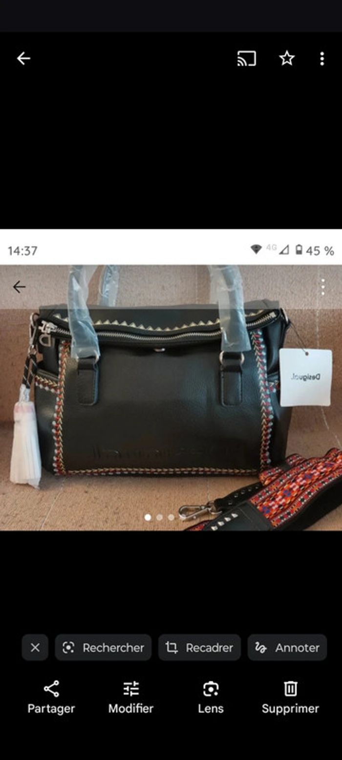 Sac en similicuir Desigual
